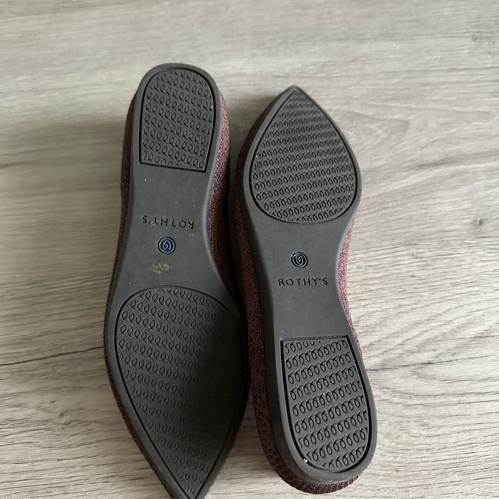 Rothy’s Brown Pointed Toe Flats - Picture 3 of 5